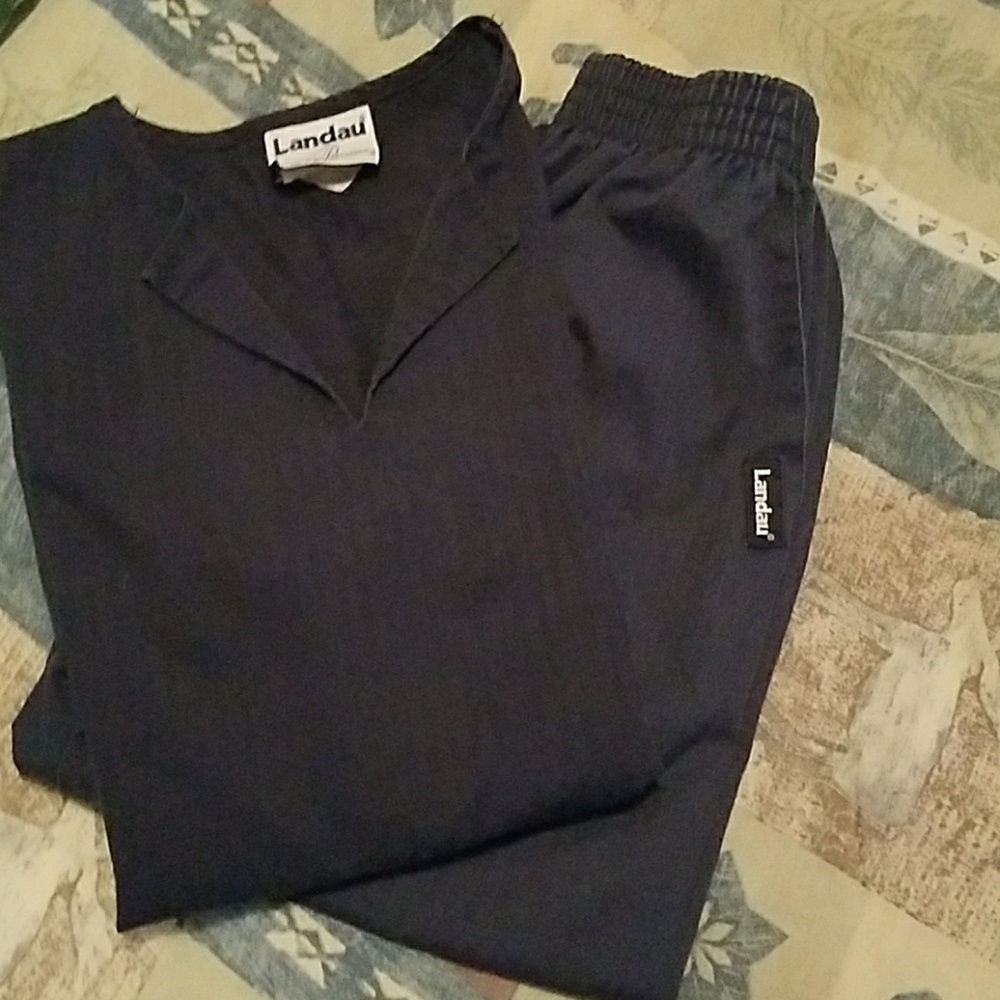Scrub set landau dark blue